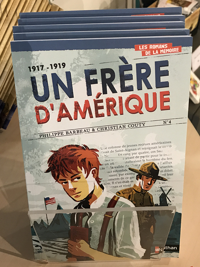 In the bookstore at  the  Museé de la Grande Guerre de Meaux 